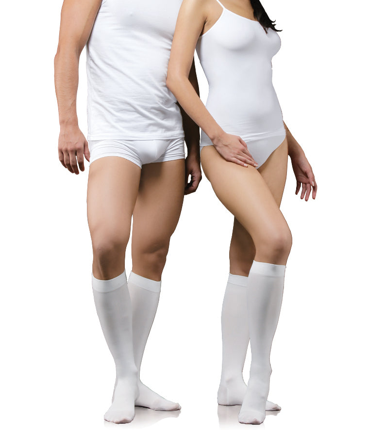 Medical Compressive antithrombotic stockings, 3/4 to the knee, compression grade I