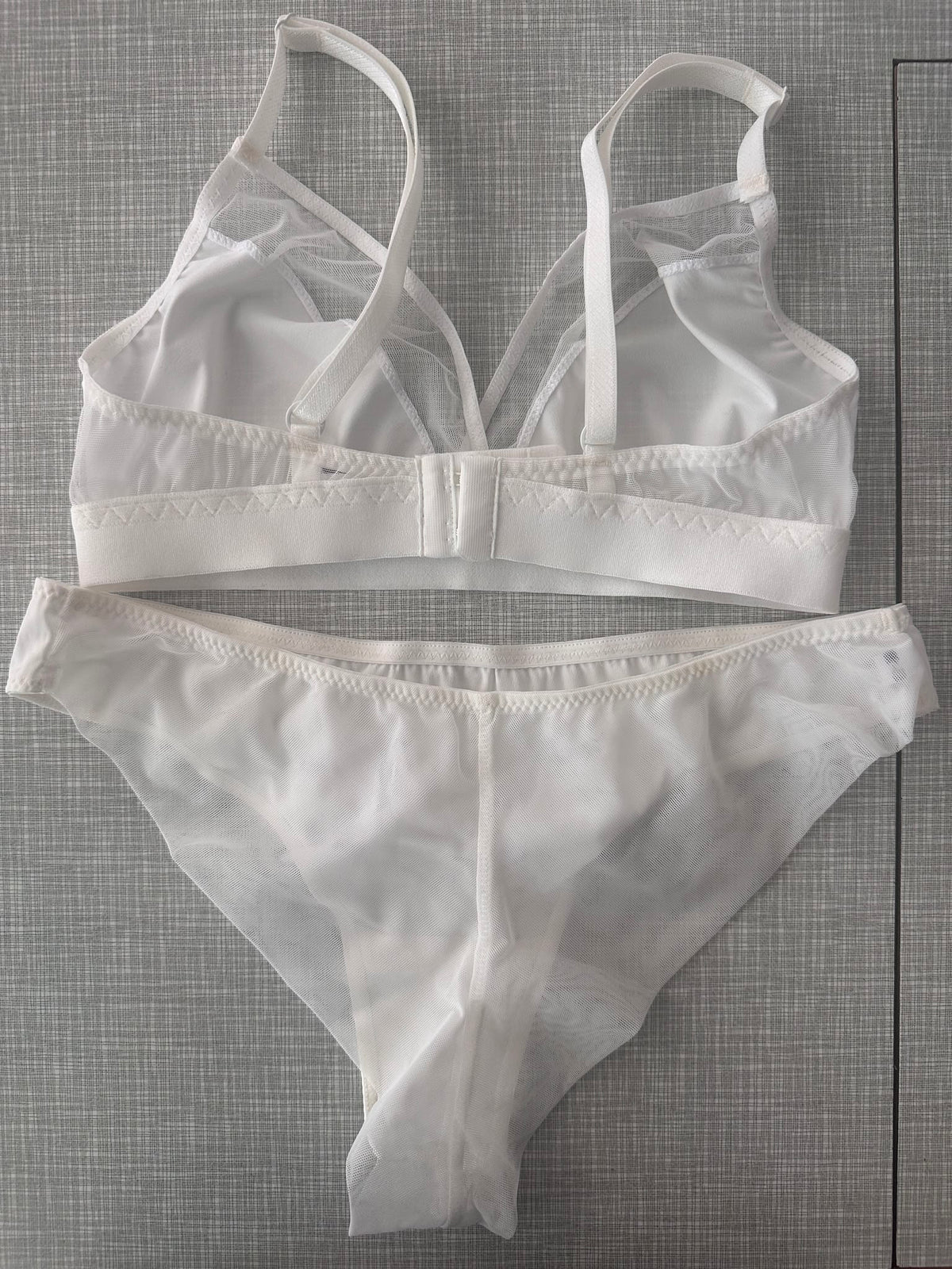 Chilot alb satinat White Satin – LCD 101